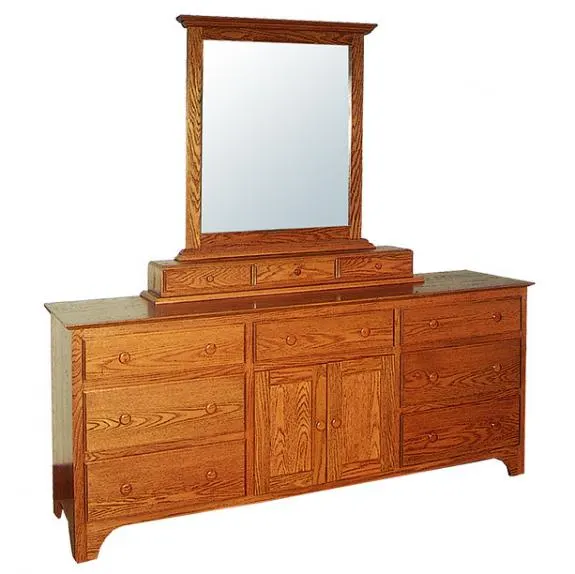 CWF400 Shaker Bedroom Set Triple Dresser