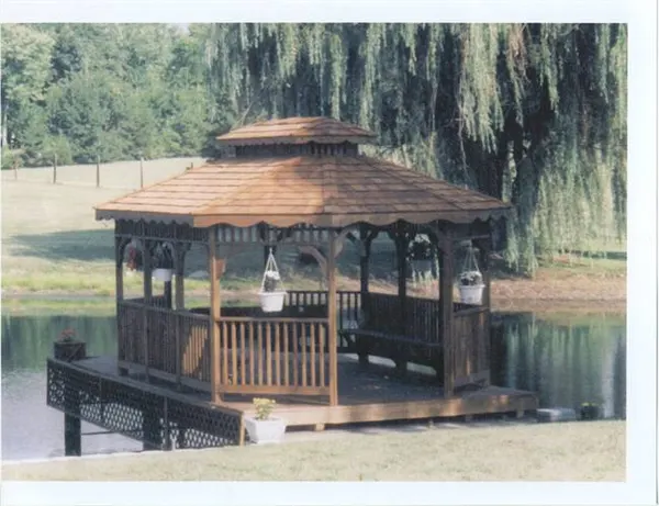 Gazebo Built Over Water