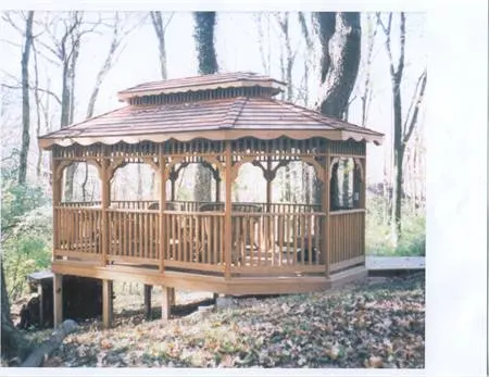 Gazebo on Custom Base