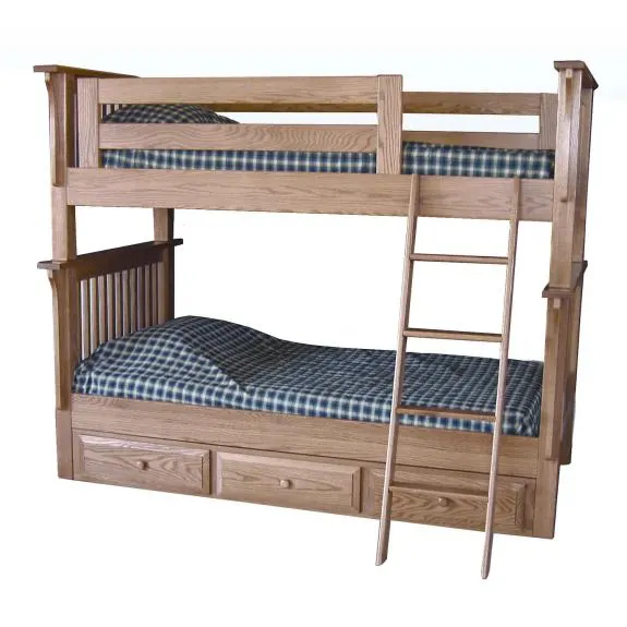 MBB-68 Mission Bunk Bed with Storage