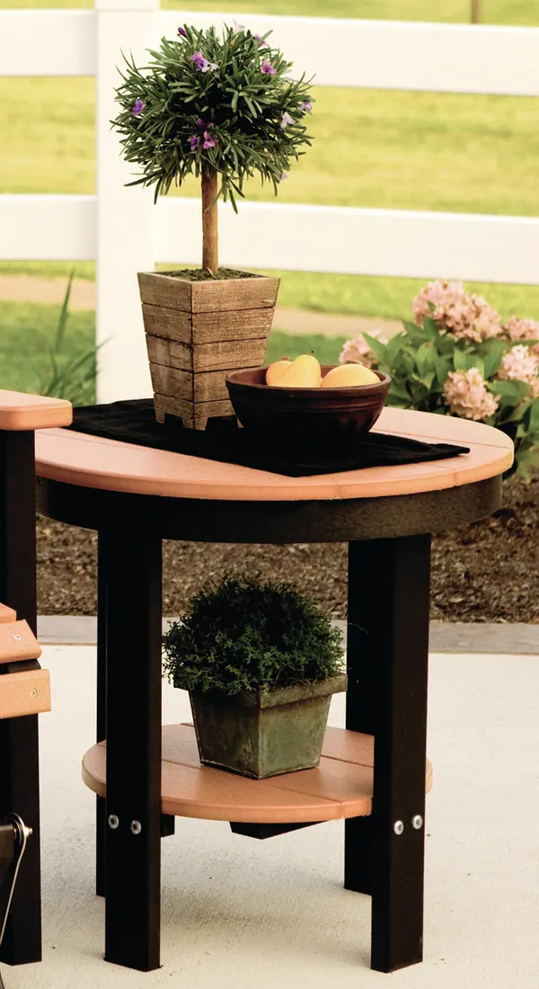 Round End Table