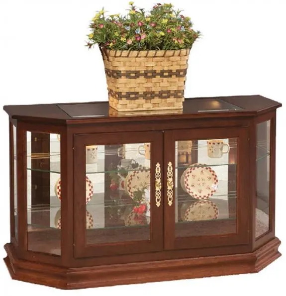 Angled Large Console Curio 2035