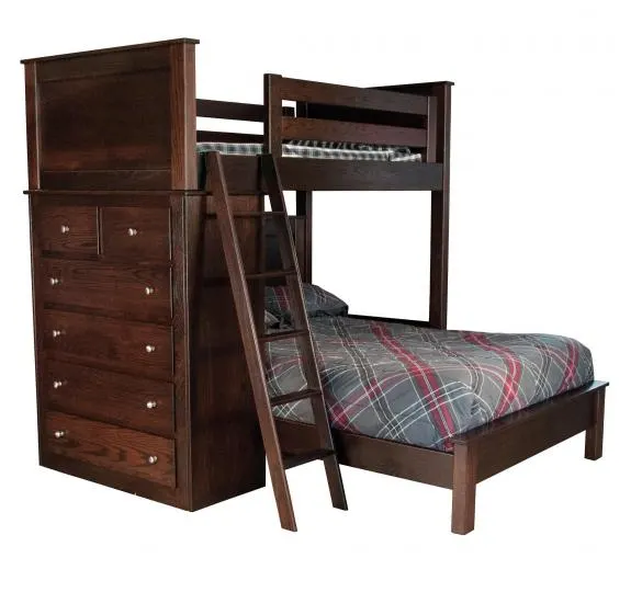 J-03 Twin/Full Size Loft Bed