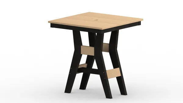 Harbor poly square table