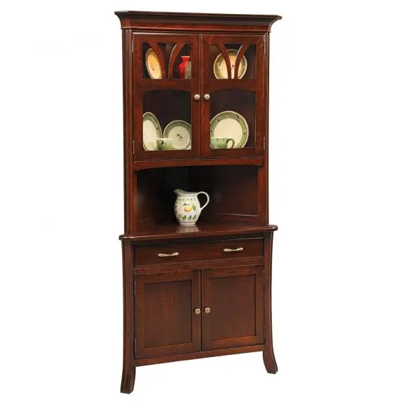 WH28SD Williamson Hartford Corner Hutch