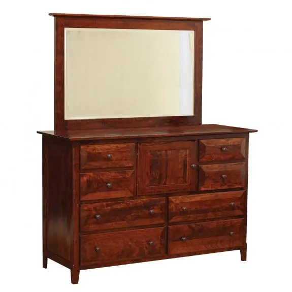 Worthington Bedroom Set High Dresser with Door