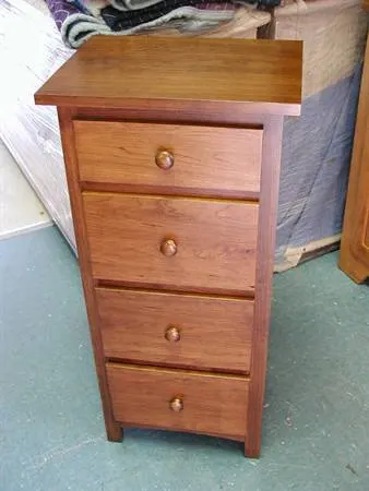 Skinny bathroom drawer piece