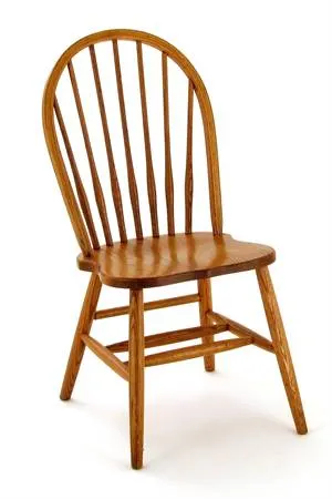 Oak Dining Chair - 7 Spindle