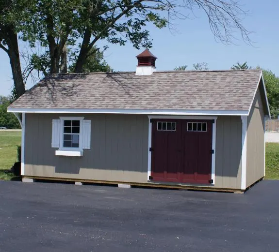 14 X 24 Quaker Storage Barn ON DISPLAY
