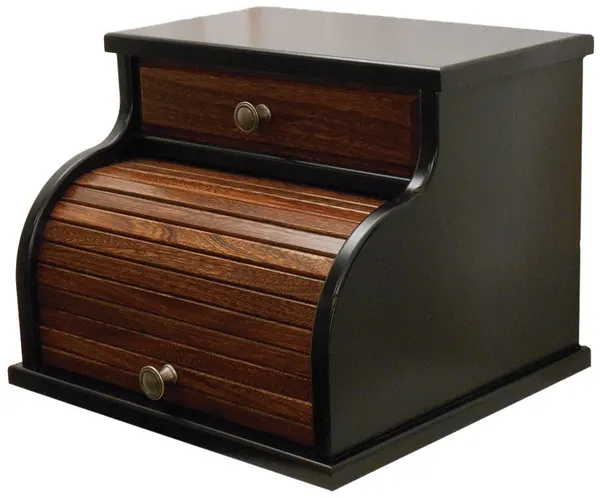Rolltop Bread Box with Drawer #173