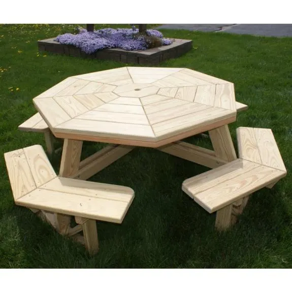 Octagonal Picnic Table