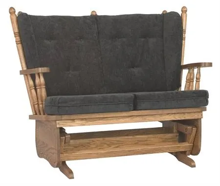 291 4 Post Low Back Love Seat
