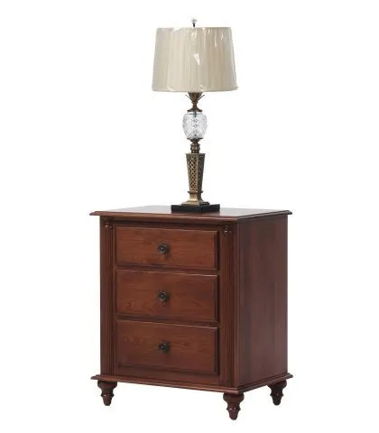 Fur Elise Bedroom Collection 3 Drawer Nightstand