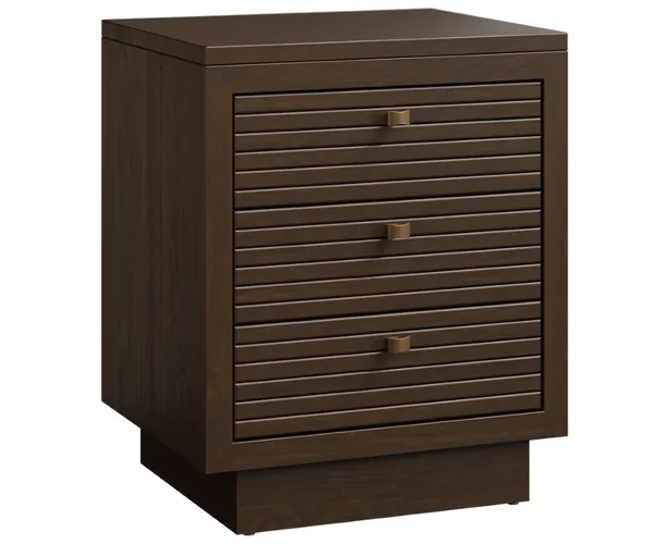 Bradenton 3-Drawer Nightstand