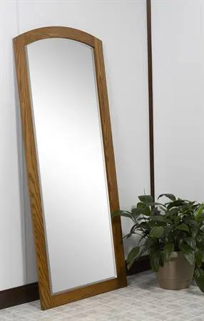 1037 Antique Shaker Leaner Mirror