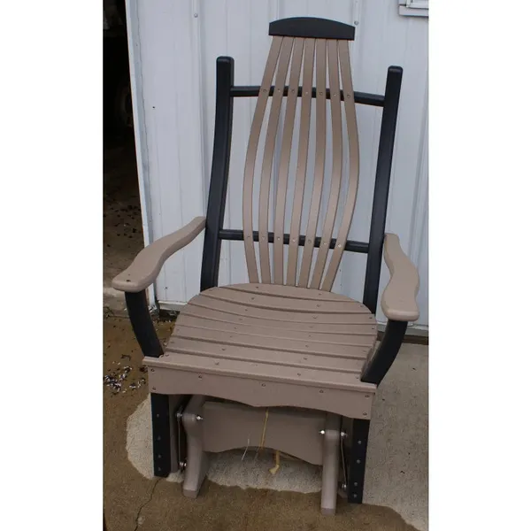 Porch Single Glider, Bent Poly