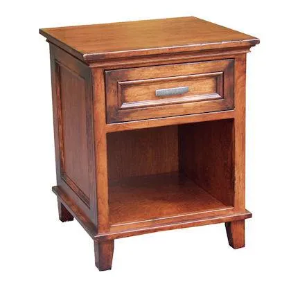 CWF600 Brooklyn Bedroom Set 1 Drawer Nightstand