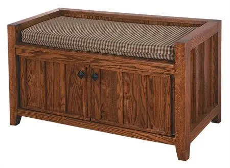 AJW30DMB 2 Door Mission Bench
