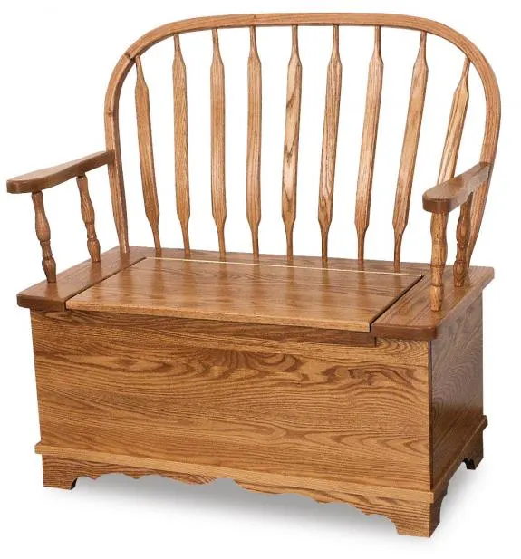 AJW10336 Bent Paddle Bow Bench