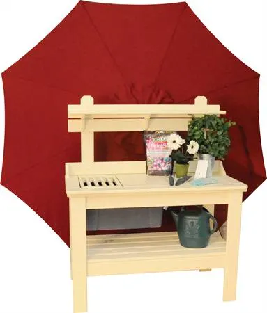 Potting Table with removeable tub, cypress
