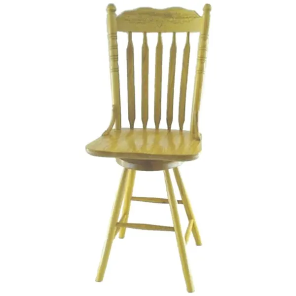 56S Bent Cattail Swivel Bar Stools