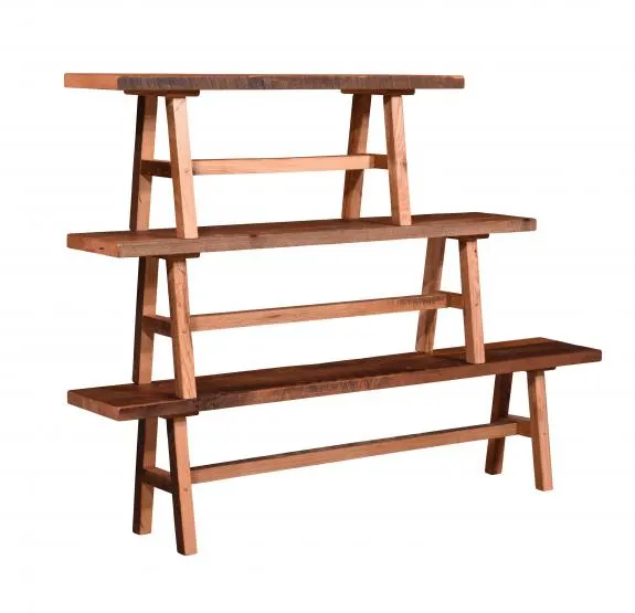 Almanzo Dining Room Collection 220 Barnwood Dining Benches