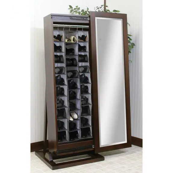 1035-325 Shaker Shoe Storage Leaner