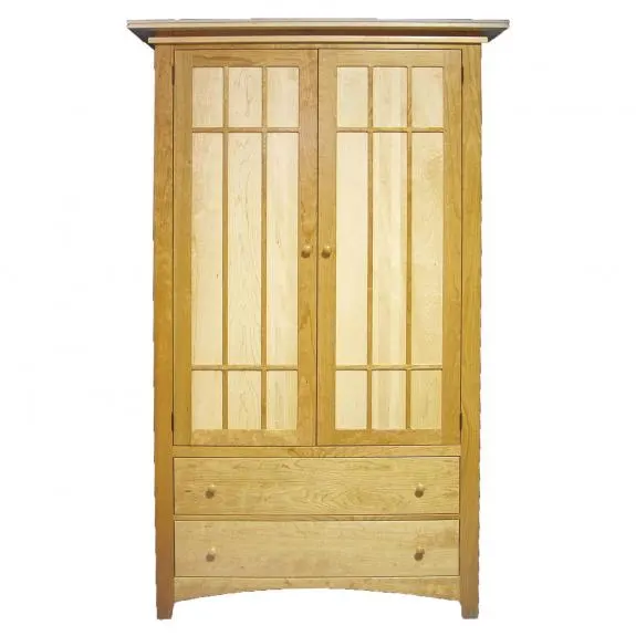 Maple Creek Bedroom Set 2 Drawer Armoire