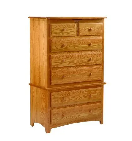 Classic Shaker Bedroom Suite Chest on Chest