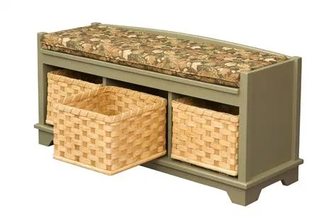 AJW1LWB Lattice Weave Storage Benches