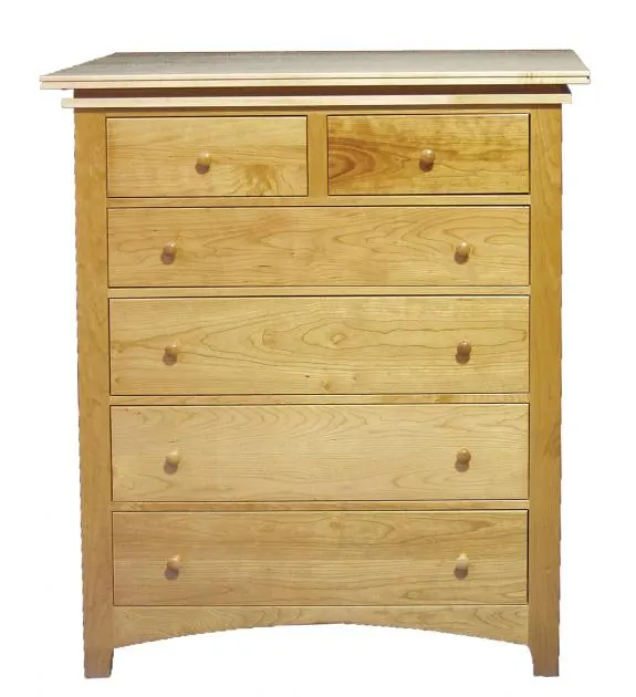 Maple Creek Bedroom Set 6 Drawer Chest