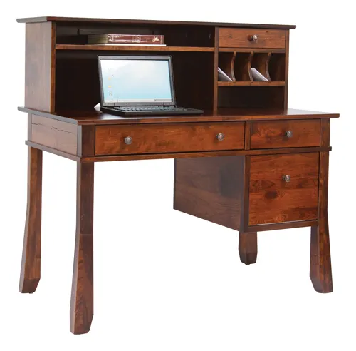 Craftsman C-706D Medium Computer Desk & C-710H Hutch