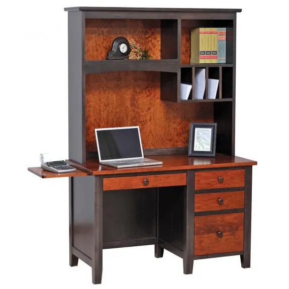 MAN-408/414 Manhattan Computer Workstation with hutch