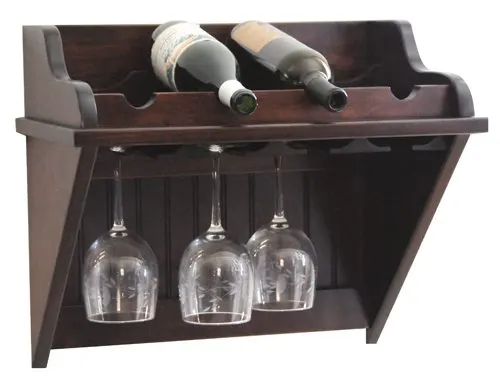 4 bottle wine shelf #40-4