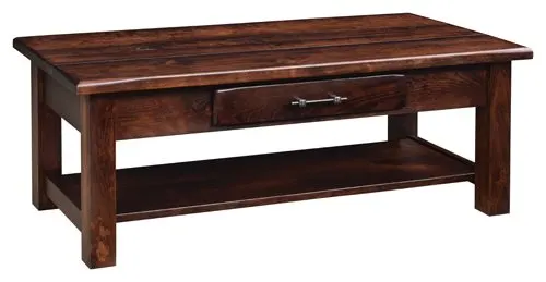 BF-2248-DS Barn floor coffee table