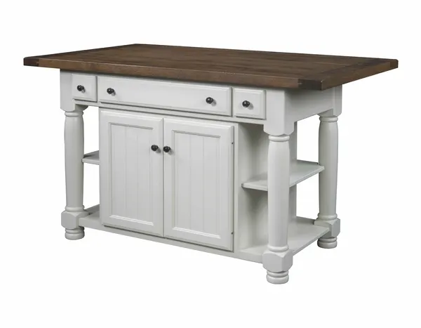IS-96-JC Jefferson City Turned Leg Kitchen Island Base