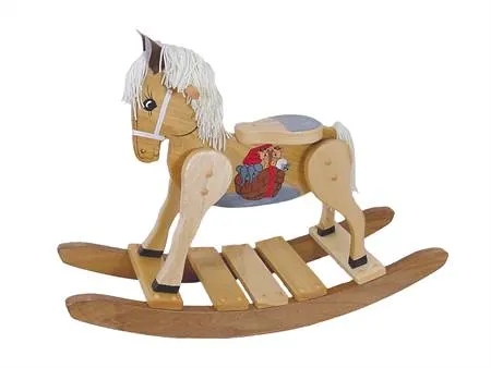 2266 Painted hobby horse / Rocking horses