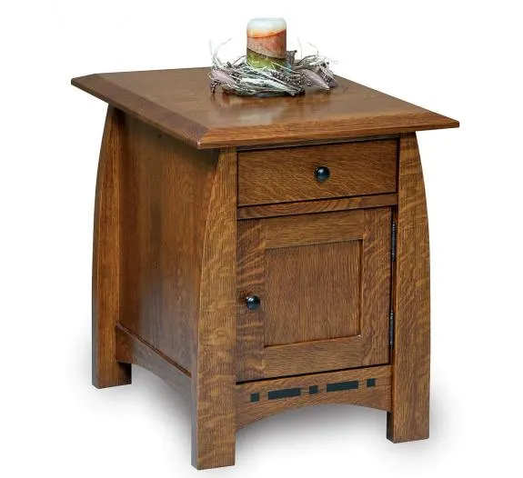 Boulder Creek Enclosed Occasional Tables FVET-BC-EN End Table