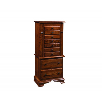 #140 Deluxe Clockbase Jewelry Armoire