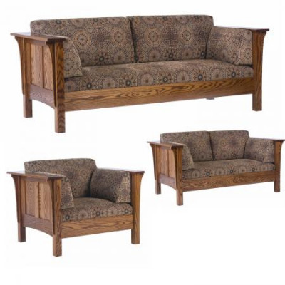 1675 Shaker Couch, Loveseat, Chair