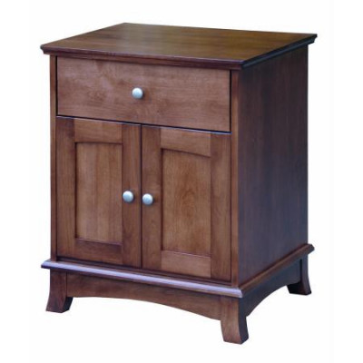 CWF 700 Crescent Bedroom Set 2 Door Nightstand