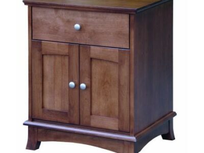 CWF 700 Crescent Bedroom Set 2 Door Nightstand
