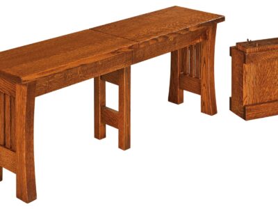 Arts & Crafts Dining Table Bench
