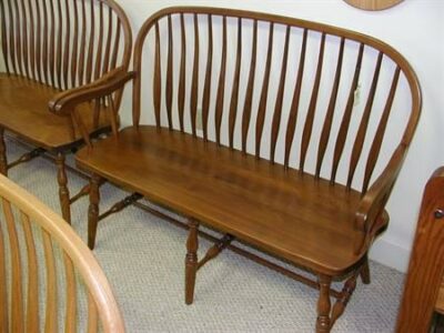 Bent Feather Bench