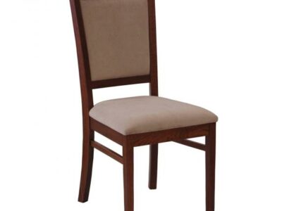 Carla Dining Room Chair with Leather Seat