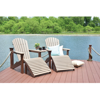 Adirondack Footstool