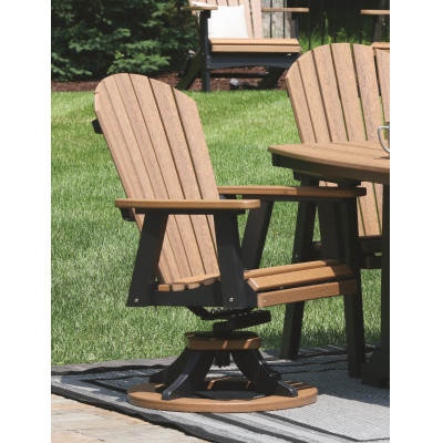 Comfo-Back Swivel Rocker Dining Chair