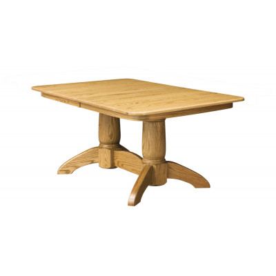 Tuscan Double Pedestal Table