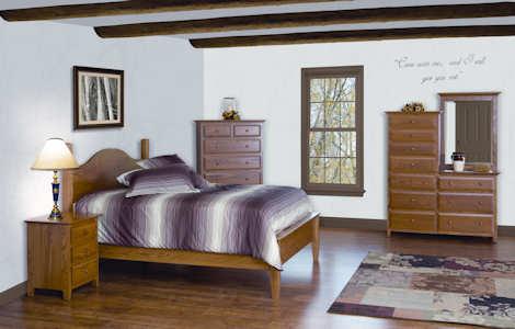 English Shaker Bedroom Set