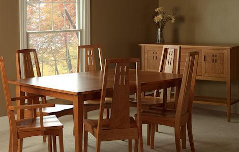 Edinburgh Dining Collection For In, Handcrafted Amish Furniture Cincinnati Oh